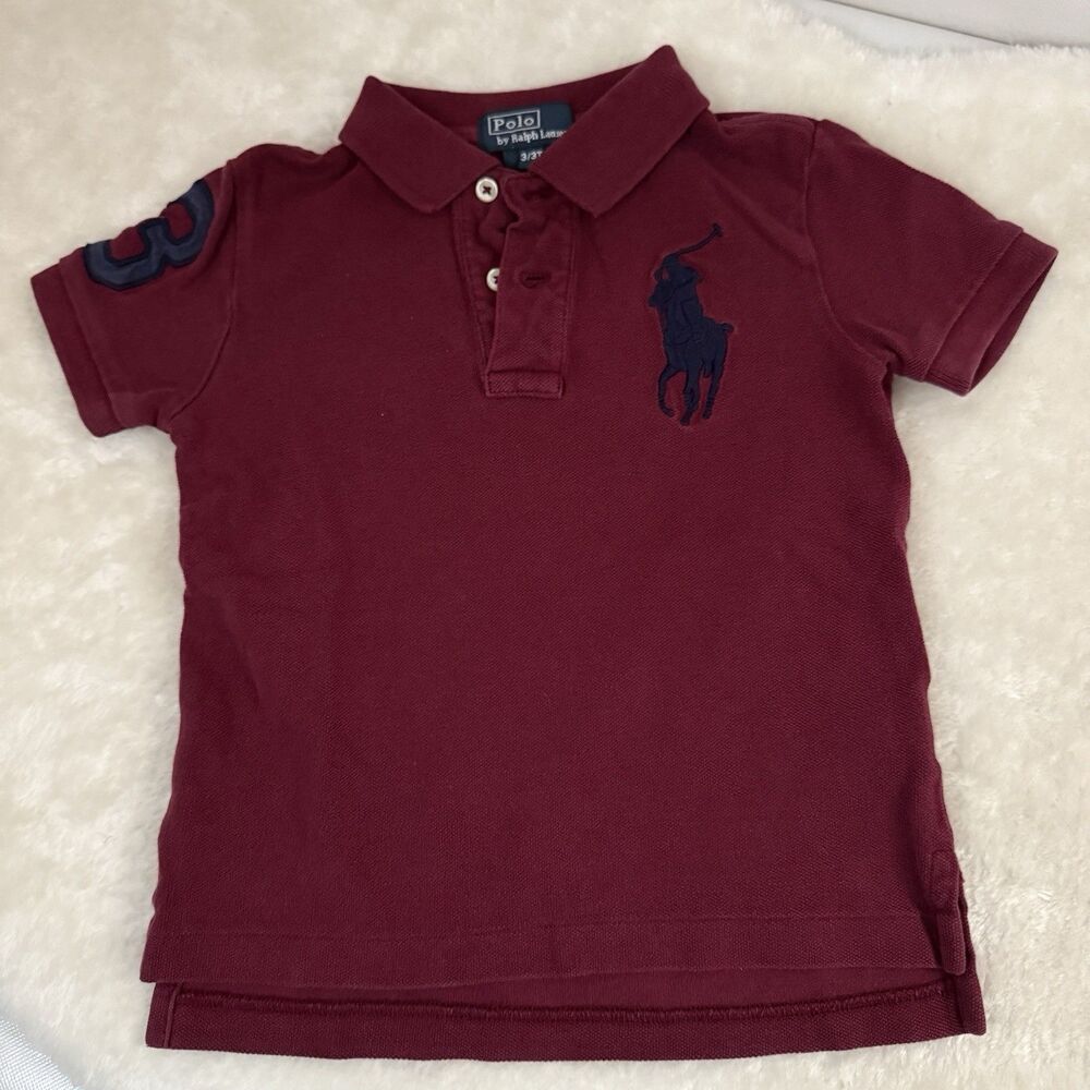 Polo Ralph Lauren Big Pony #3 Polo Shirt Toddler Size 3T